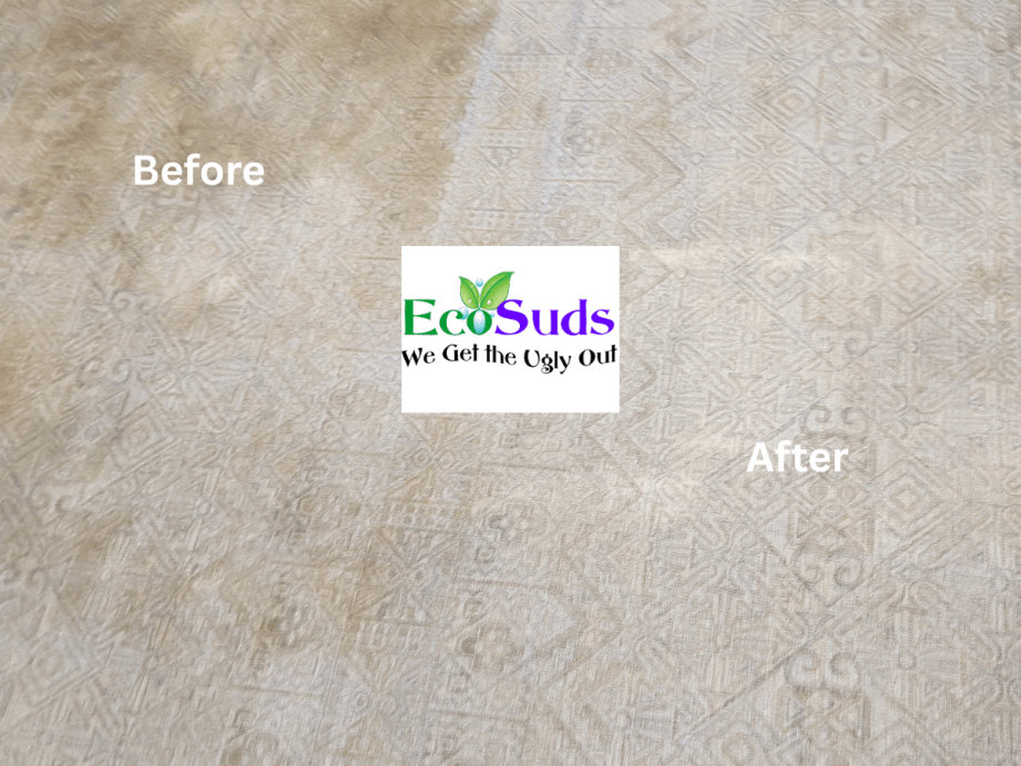 Carpet Cleaning Stain Before After Grimsby Ontario