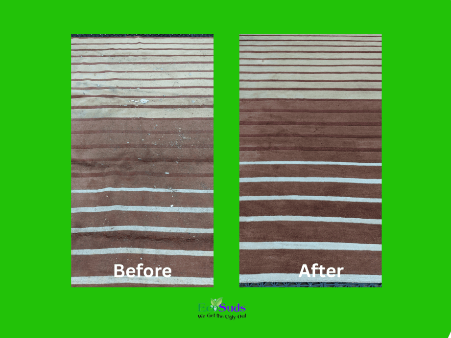 Area Rug Cleaning Before After Hamilton