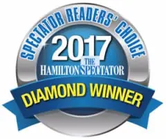 Hamilton Spectator Readers Choice Diamond Award 2017 Carpet and Upholstery Cleaning
