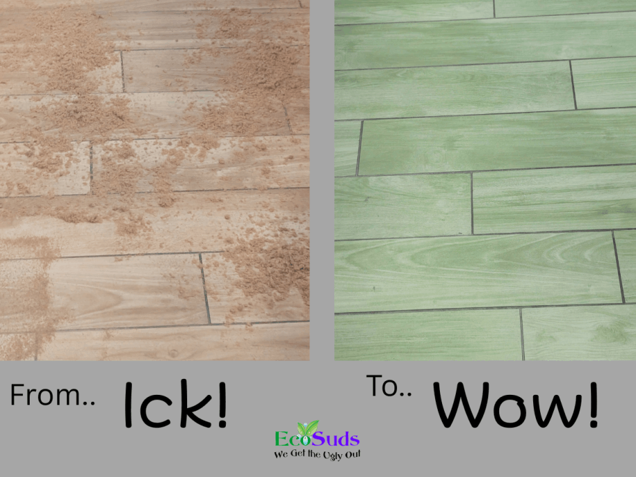 Tile and Grout Cleaning Before After Stoney Creek